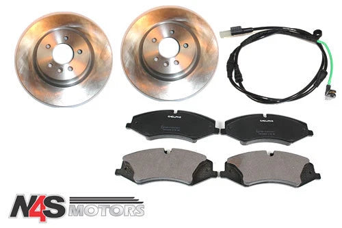 LR DISCOVERY 4 FRONT BRAKE DISC & PAD KIT.PART- SDB000624, LR134700, SEM500070