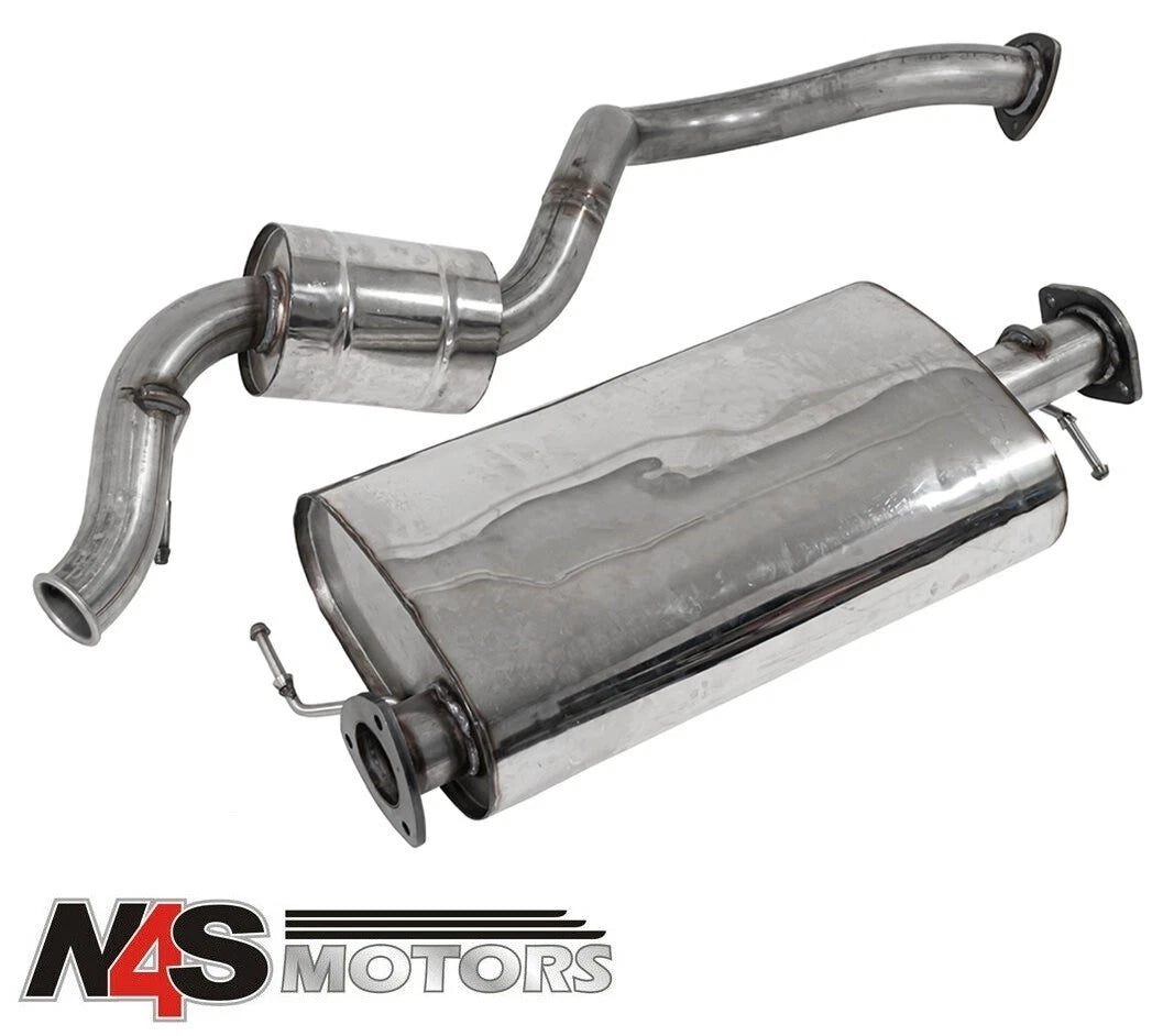 LAND ROVER DEFENDER 90 2.4 STAINLESS STEEL EXHAUST SYSTEM. PART DA2773