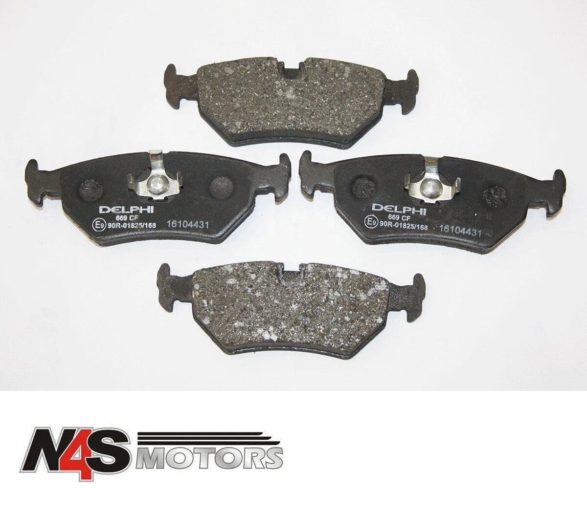 JAGUAR XJ40 / XJS REAR BRAKE PAD SET FROM DELPHI. PART JLM1833-D