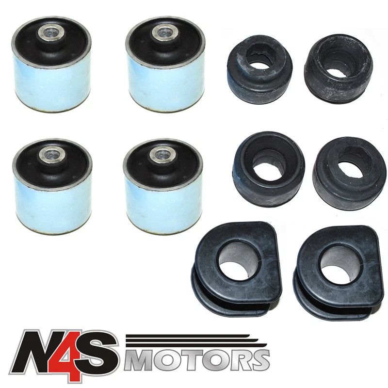 LR RANGE ROVER P38 FRONT RADIUS ARM TO AXLE BUSH SET. ANR3332, ANR2563, ANR3305