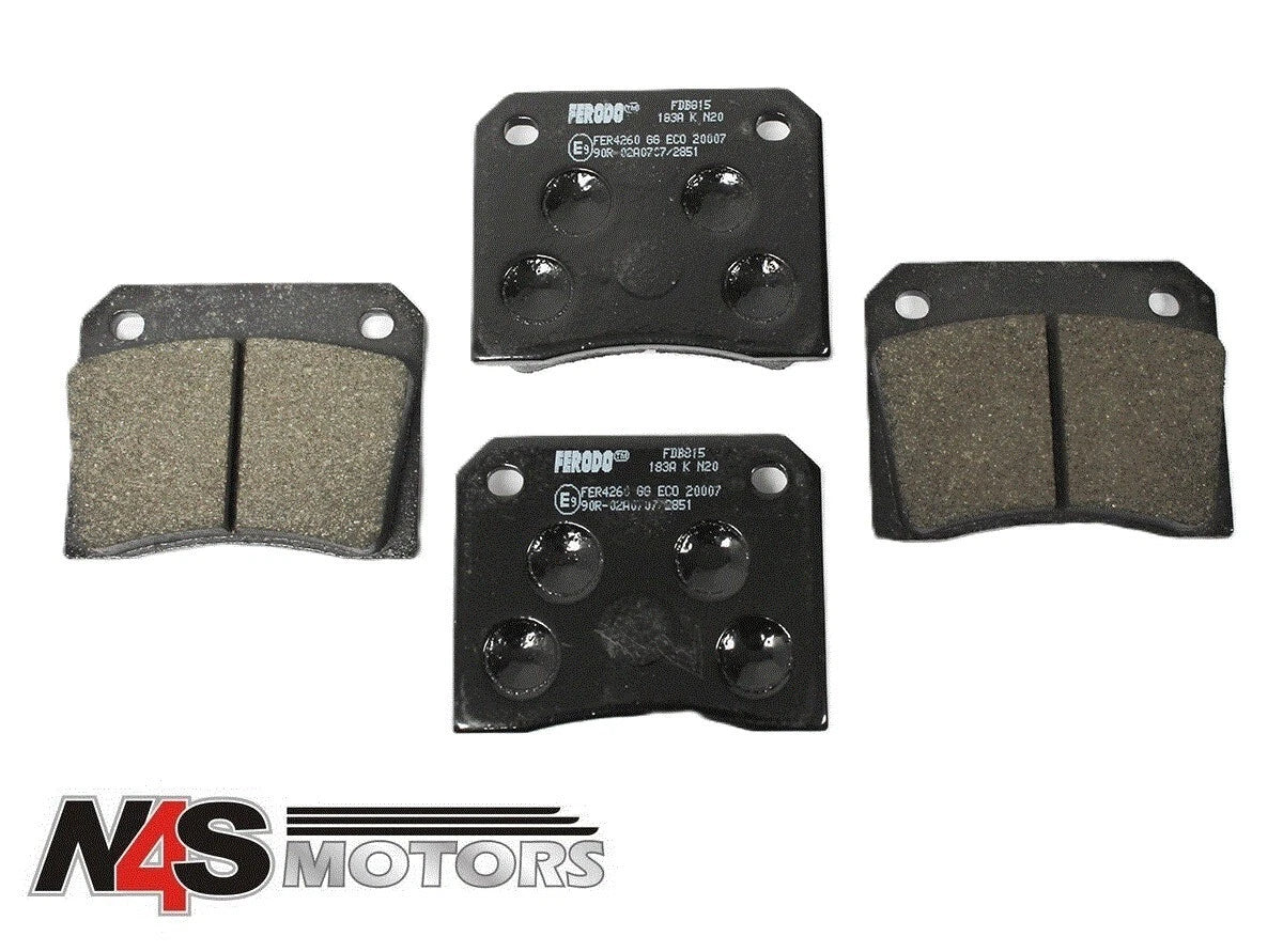 JAGUAR DS420/E2&3/X6S1&3/XJ12S1&3/XJ12S1&3 420 REAR BRAKE PAD SET PART JLM1513-F