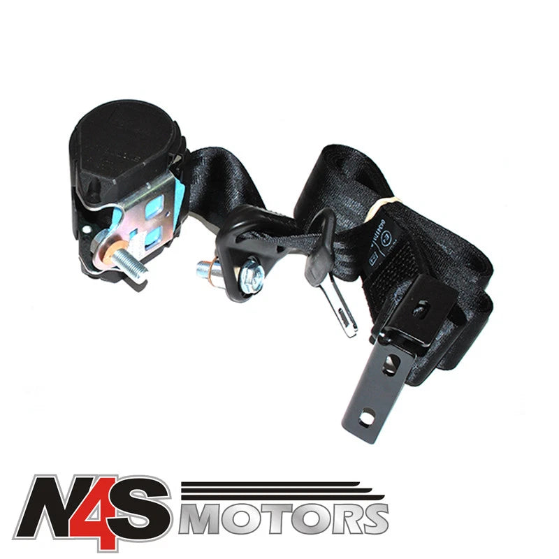 DEFENDER 90/110 300TDI TD5 FROM VIN 1A633446 FRONT RH SEAT BELT OEM EVB000550LNF