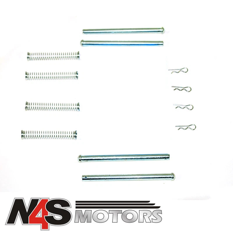 LAND ROVER DEFENDER FRONT BRAKE PADS VENTED DISC SPRINGS AND PINS. PART STC8575