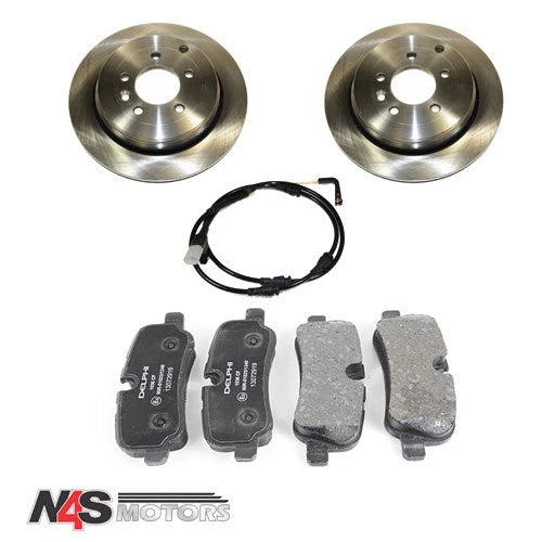 LR DISCOVERY 3/4 REAR BRAKE DISC, SENSOR & PAD SDB000636G, LR019627G, SOE000025