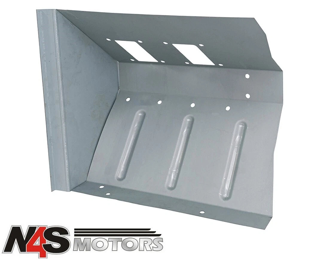 LAND ROVER SERIES 2/3 LHD LHS FOOTWELL WITH STRENGTHENING RIBS. PART DA4868LHD