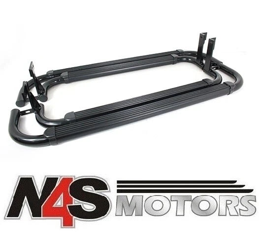 LAND ROVER DEFENDER 2007 ONWARDS OEM FIXED SIDE STEPS. PART VPLDP0068