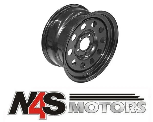 LAND ROVER DISCOVERY 2 MODULAR STEEL WHEEL 8X16 BLACK. PART GRW012