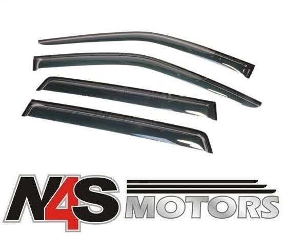 LAND ROVER FREELANDER 2 TERRAFIRMA WIND DEFLECTORS SET OF 4. PART TF664