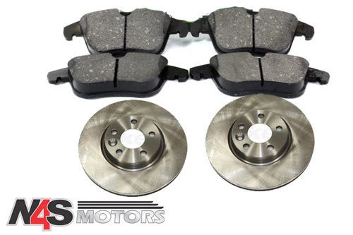 LAND ROVER FREELANDER 2 FRONT BRAKE DISCS & PADS SET KIT.PART- LR007055,LR134692