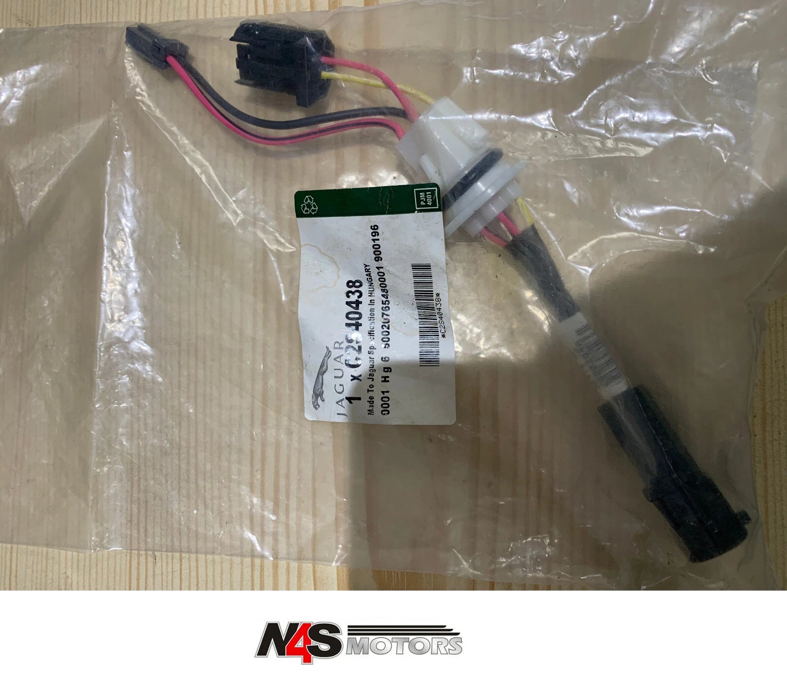 JAGUAR X-TYPE 2001 TO 2010 2.5/3.0L PETROL FUEL PUMP SENDER LINK LEAD. C2S40438