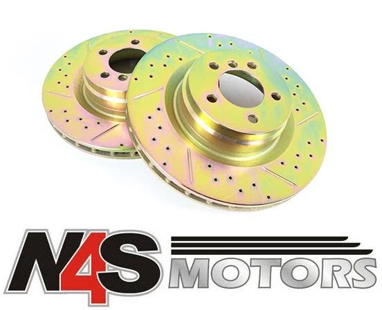 LAND ROVER RANGE ROVER L322 TD6/TDV8/V8P FRONT BRAKE DISC VENTED 2 x LR031843CDG