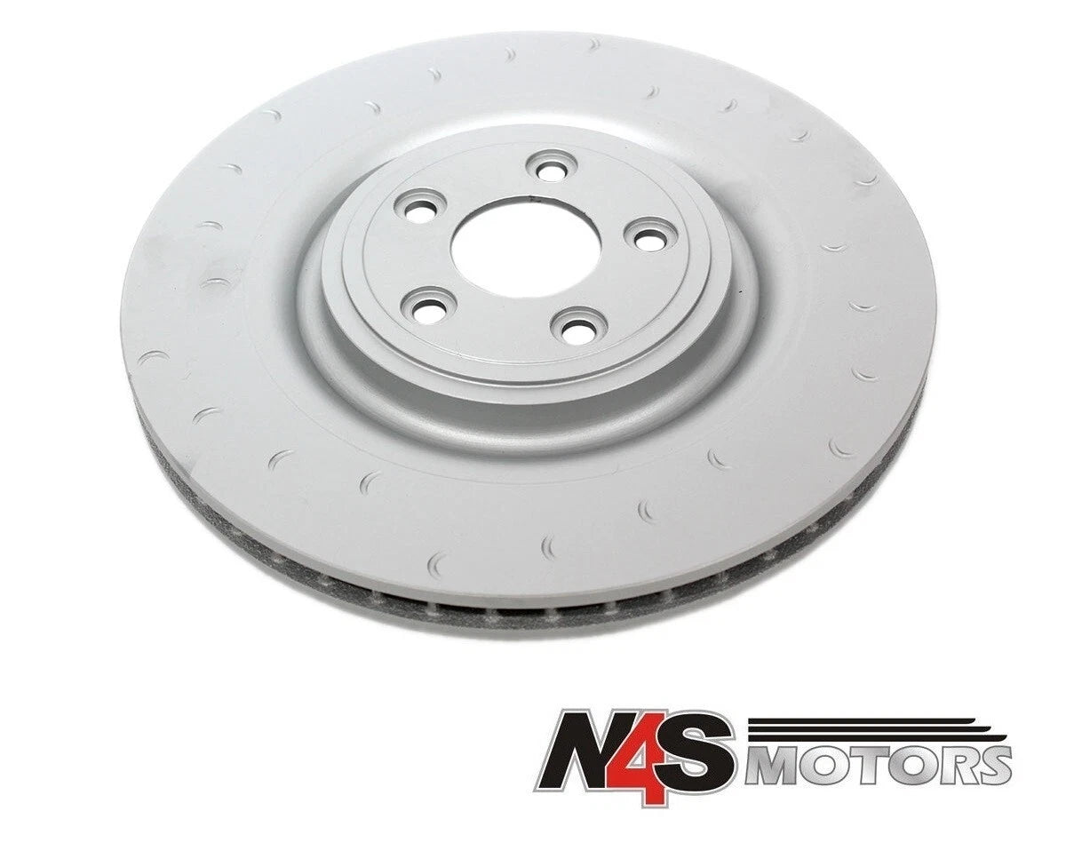 JAGUAR X150 ALCON TYPE REAR LH BRAKE DISCFROM COATED. PART C2P10563-R