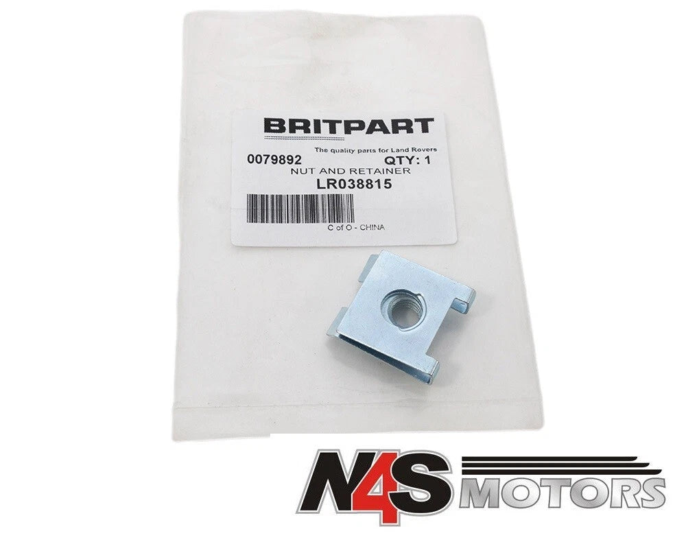 LR RANGE ROVER 2013, RANGE ROVER SPORT 2014 NUT AND RETAINER PART LR038815