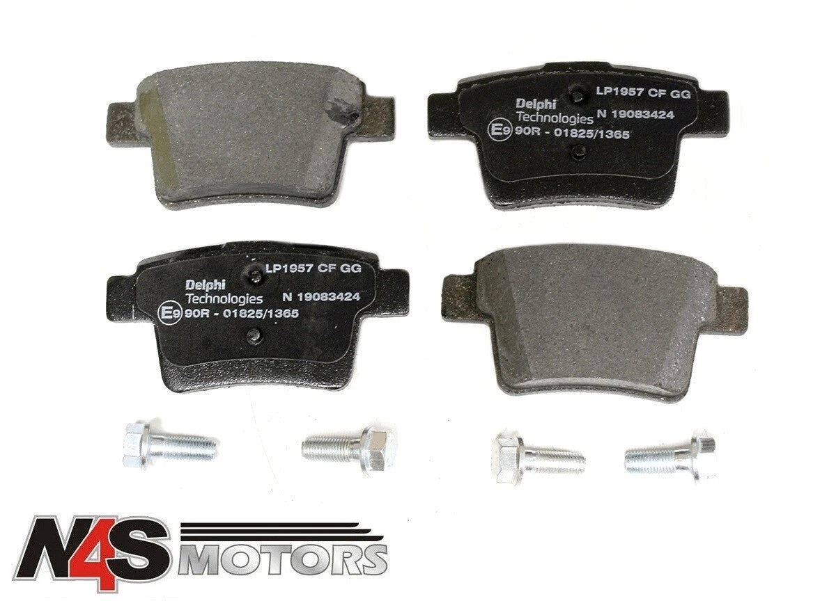 JAGUAR X400 VIN E24054 – J61534 REAR BRAKE PAD SET FROM DELPHI. PART C2S52081-D