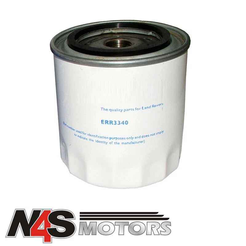 LR DEEFENDER 2.5DIESEL/2.5 PETROL/200TDI/300TDI/3.5 V8 PETROL OIL FILTER ERR3340