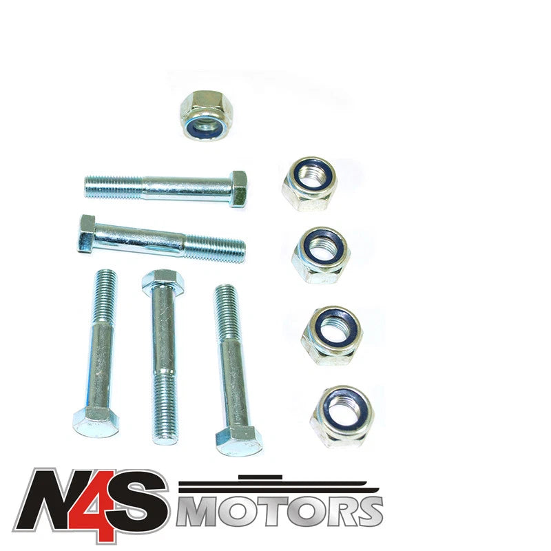 LR DEFENDER FRONT RADIUS ARM M16 NUT AND BOLT. PART 5 X NY116051L, 5 X BX116201L