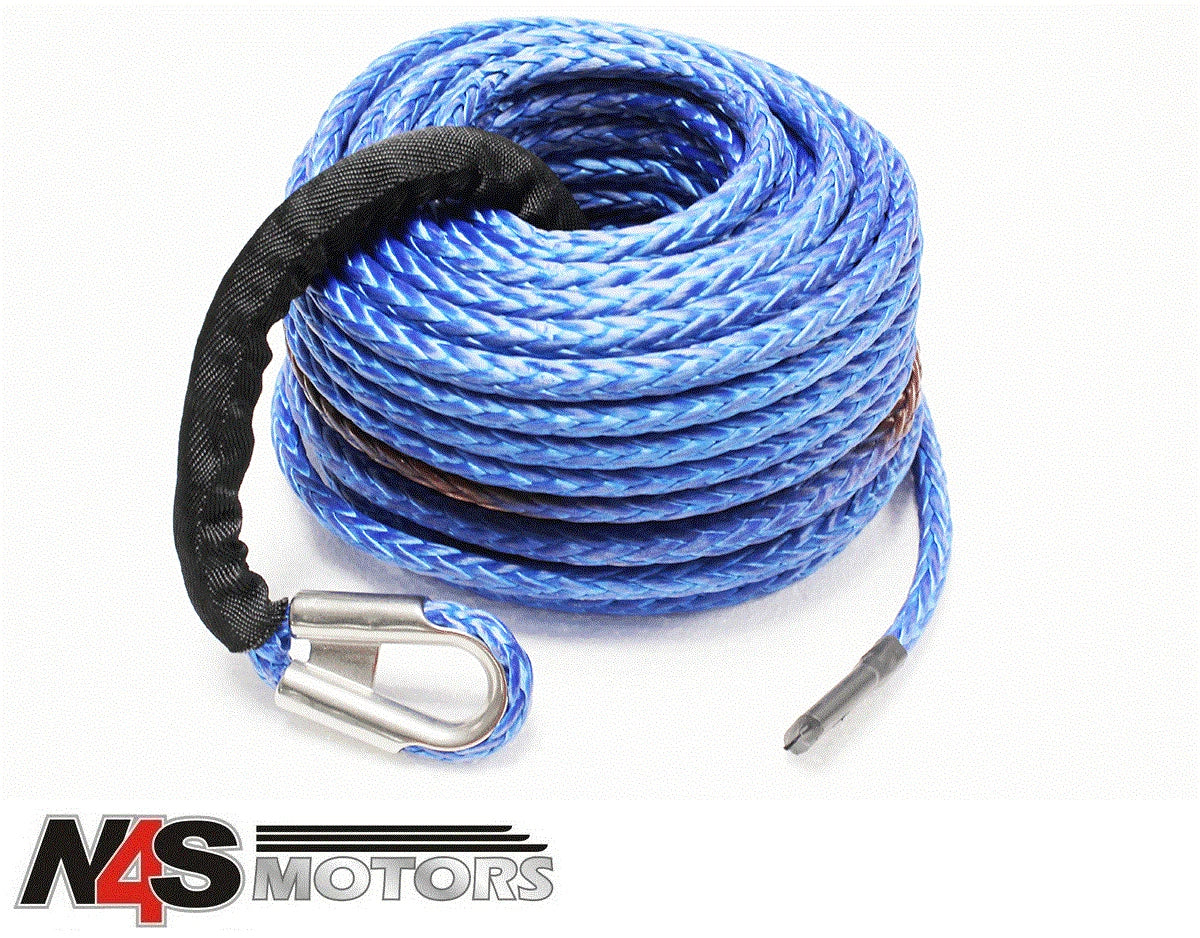 LR BLUE 27M 10MM SYNTHETIC WINCH ROPE FOR M12.5S AND A12000 WINCHES. PART TF3323