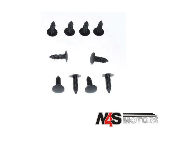 LAND ROVER DEFENDER FRONT BUMPER FIXINGS CLIP OEM. 10 x PART MWC9832PMA
