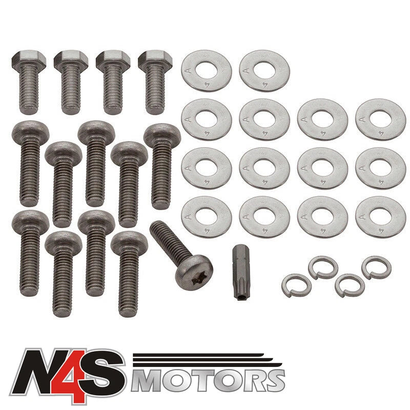 LAND ROVER DEFENDER STAINLESS STEEL REAR CROSSMEMBER FIXING KIT. PART DA4795