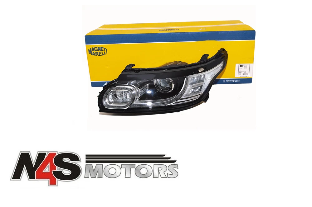 LR RANGE ROVER SPORT 2014 ONWARD LHD LH HEADLAMP MARELLI. PART LR090488G