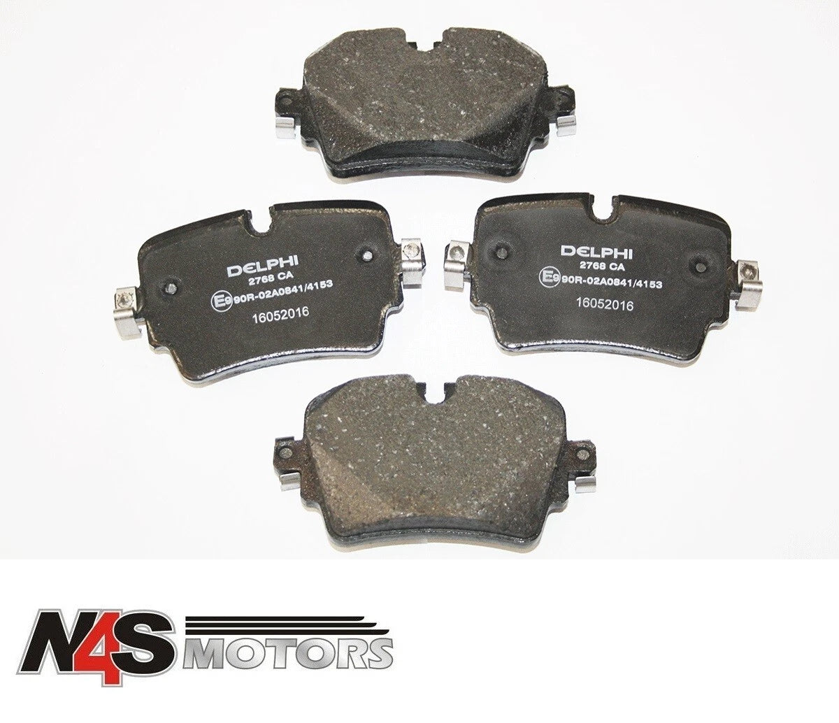 JAGUAR X152   VIN K09028 5.0SC 380MM REAR BRAKE PAD SET. T2R12793-D / T2R61945-D