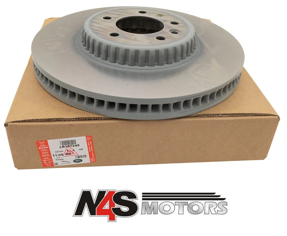LR DEFENDER 2020 ON 349MM FRONT SINGLE LIGHTWEIGHT BRAKE DISC GENUINE LR187240LR