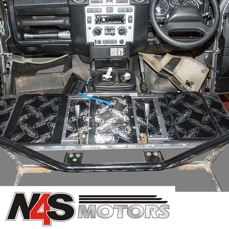 LR DEFENDER PUMA TDCI 2007 ONWARD SOUND DEADENING PRE-CUT SEAT BOX KIT. DA8084