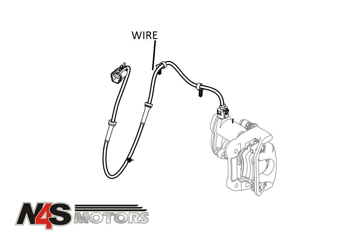 LAND ROVER ROVER EVOQUE 2012 TO 2018 PARKING BRAKE WIRE LH. PART LR028307LR