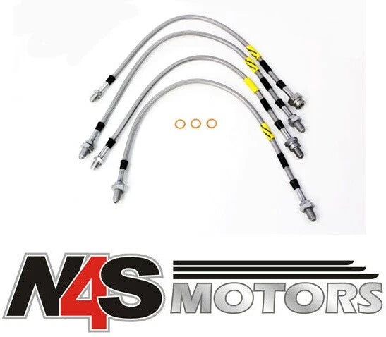 LR DEFENDER ABS 1999-2004 4LINE TERRAFIRMA GOODRIDGE +2”EXT BRAKE HOSE. TF643GD