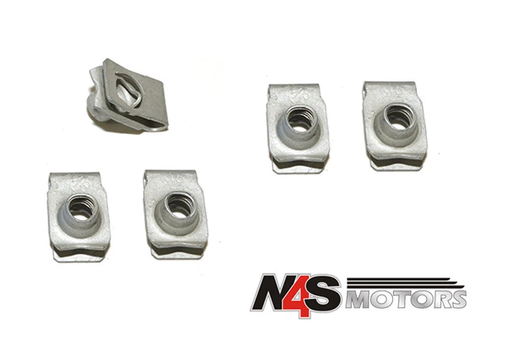 LR DISCOVERY 3 2005-09 AIR SUSPENSION COMPRESSOR FITTING NUT OEM -5 x RYH500170