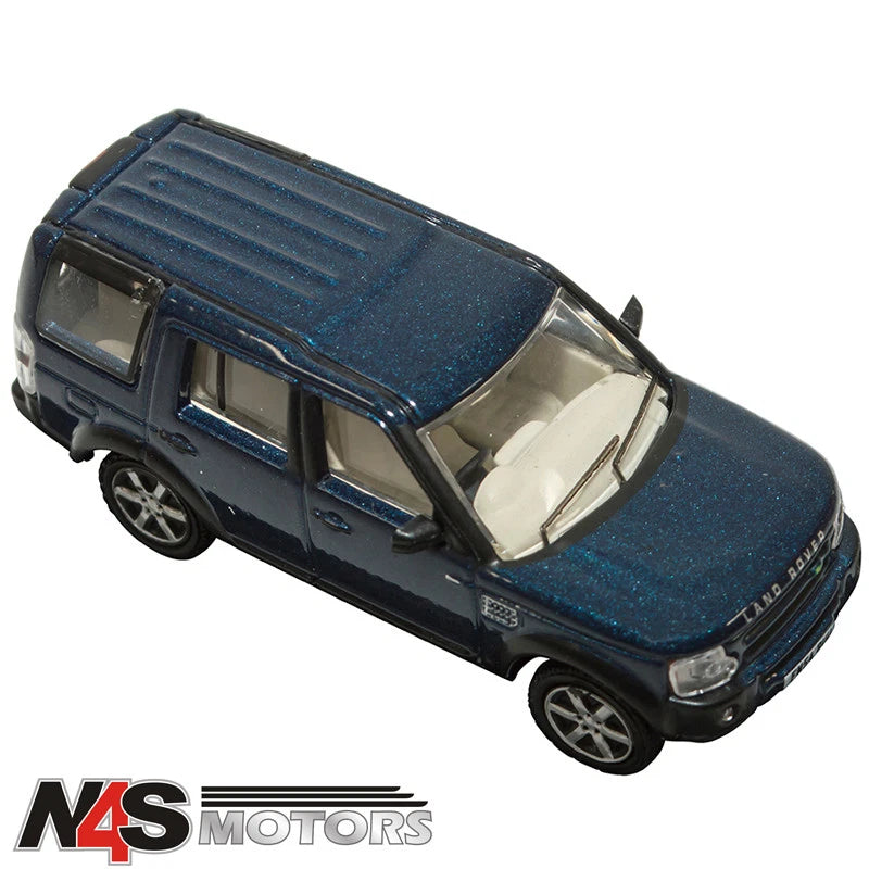LAND ROVER DIE CAST 1:76 SCALE MODEL DISCOVERY 3 CAIRNS BLUE. DA1624