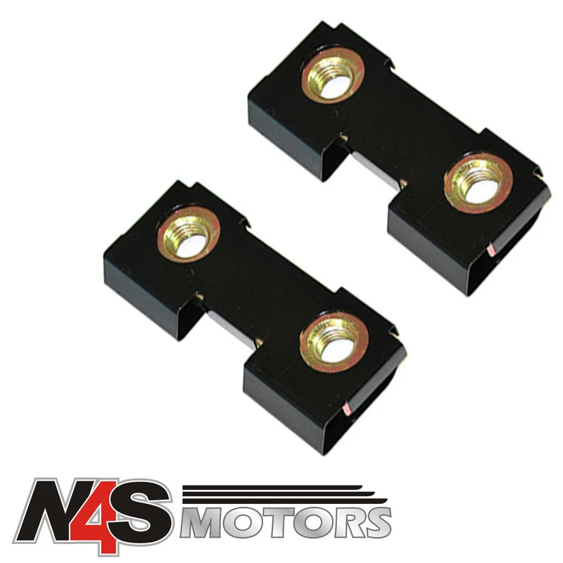 LAND ROVER DEFENDER FRONT BUMPER TAPPING PLATE. 2 x PART ALQ710040