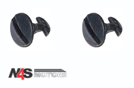 LAND ROVER DISCOVERY 3 & 4 REAR BUMPER TOWBAR COVER CLIPS.x2 PART-DYR500010
