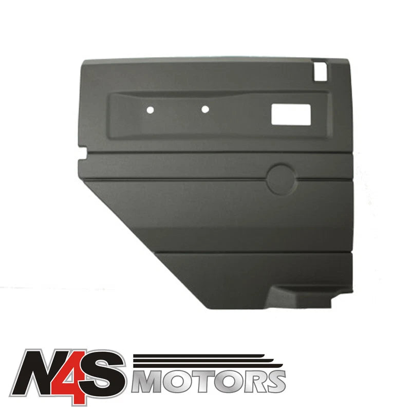 LR DEFENDER TO 2007 DARK GREY LH WITH ELECTRIC WINDOWS REAR DOOR CARD. TF2487