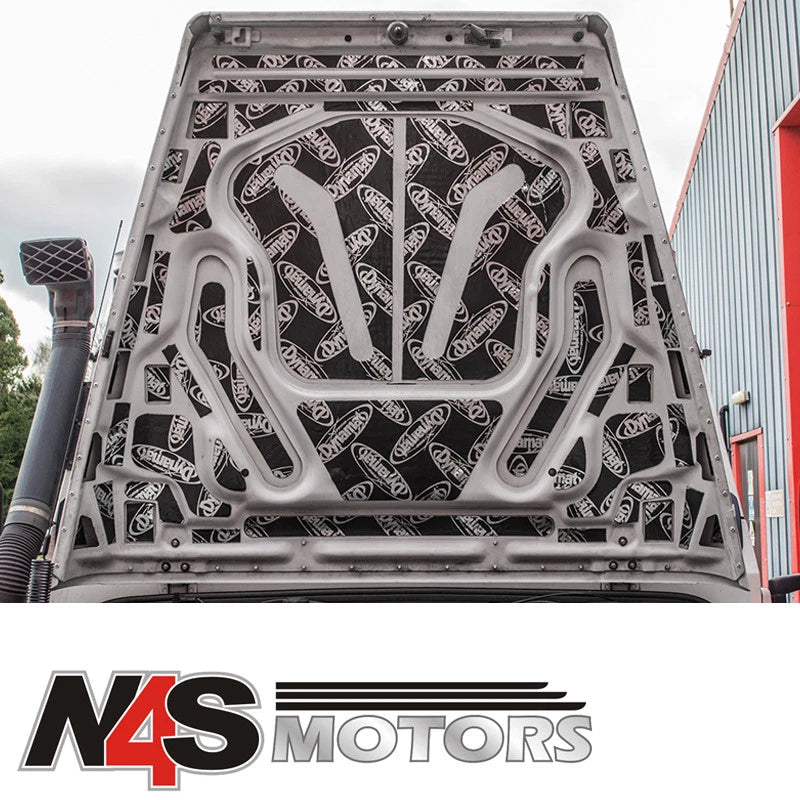 LAND ROVER DEFENDER TD5 SOUND DEADENING BONNET KIT FROM DYNAMAT. PART DA8093