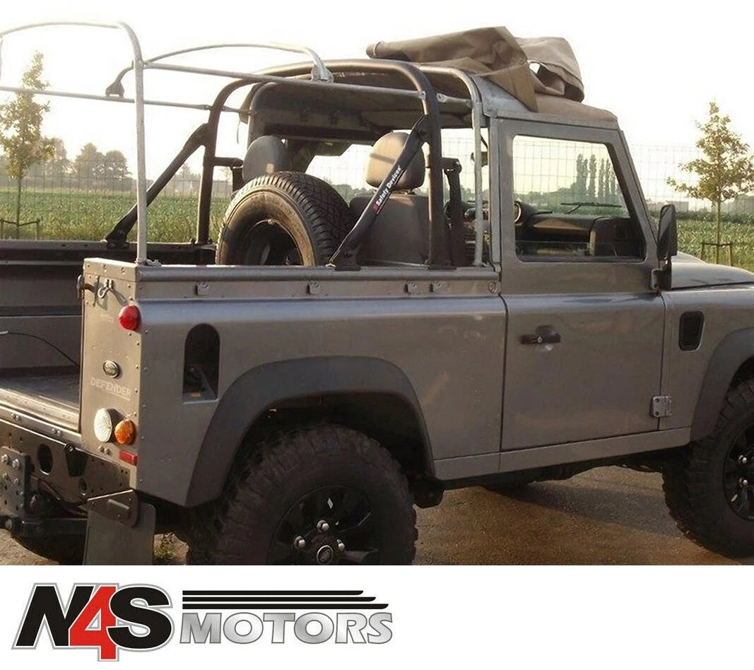 LR DEFENDER 90 200TDI SOFT TOP 1990  TO 1993 SAFETY DEVICE ROLL HOOP. RBL1224SNS