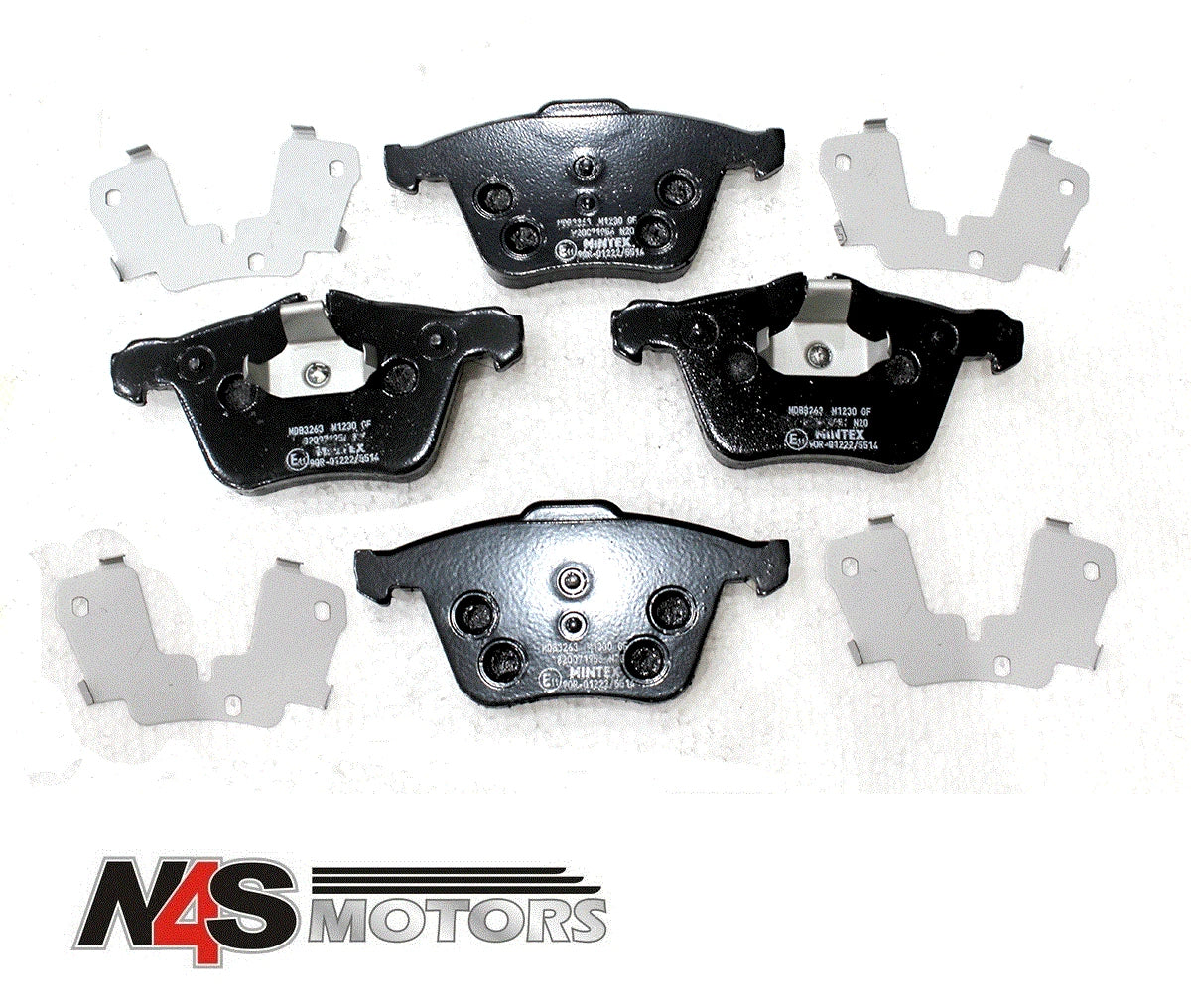 JAGUAR X250/X350 3.0L/5.0L NA FRONT BRAKE PAD SET FROM MINTEX. PART C2Z32076-M