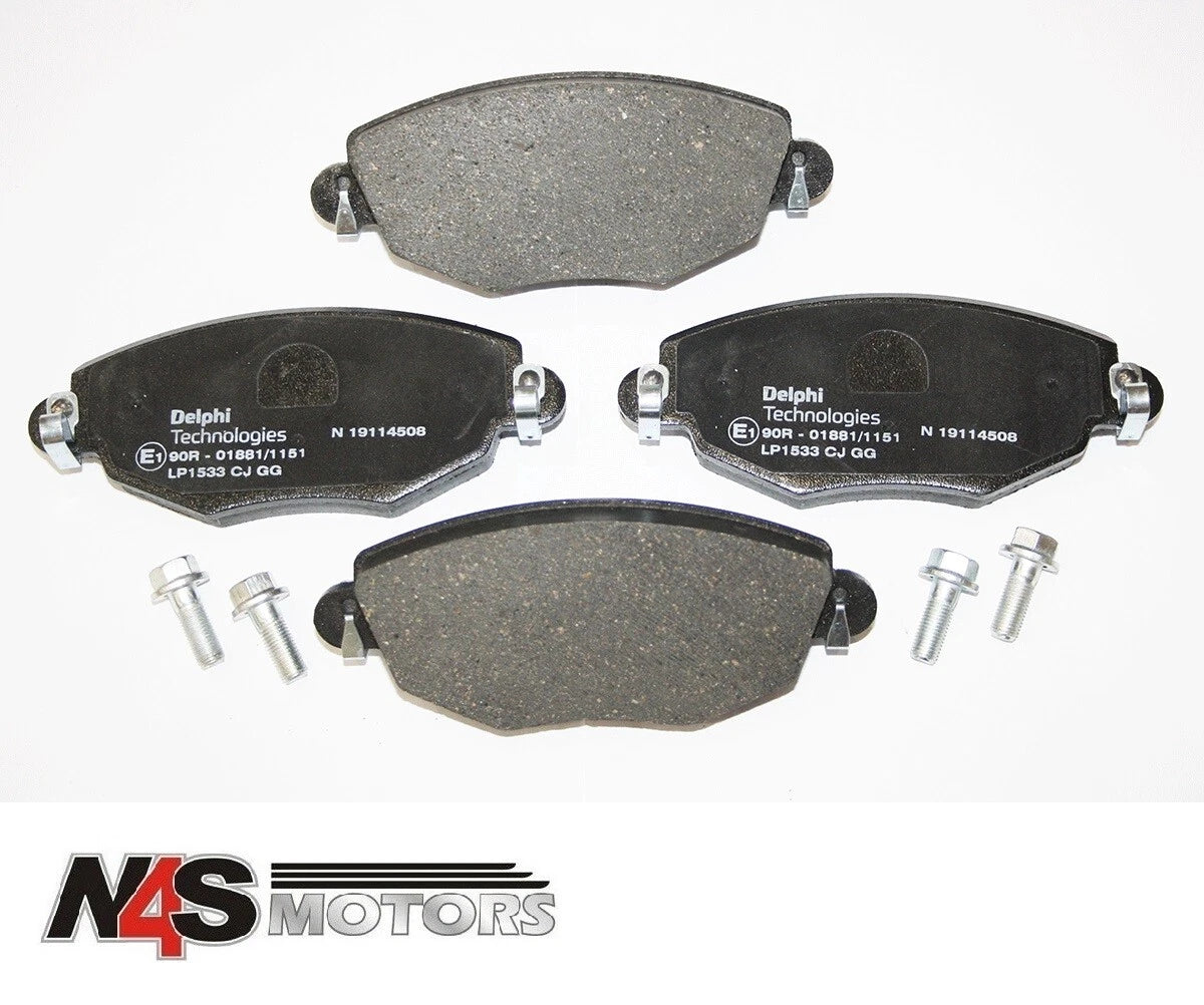JAGUAR X400 FRONT BRAKE PAD SET FROM DELPHI. PART C2S52079-D
