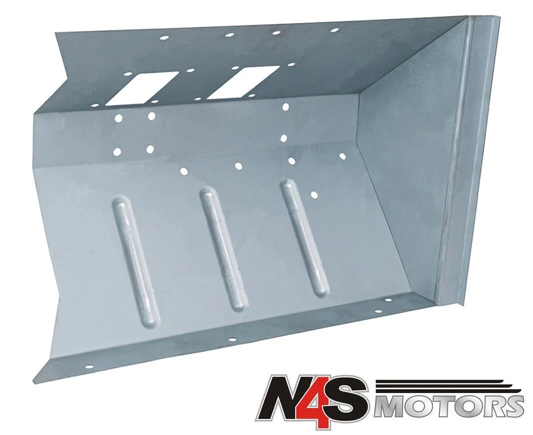 LAND ROVER SERIES 2/3 RHD RHS FOOTWELL WITH STRENGTHENING RIBS. PART DA4869