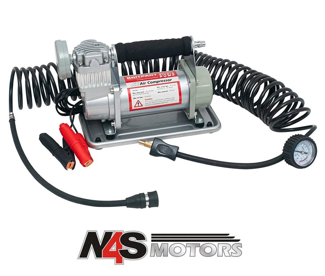 LAND ROVER SINGLE HEAVY DUTY PORTABLE AIR COMPRESSOR. PART DA2354XS