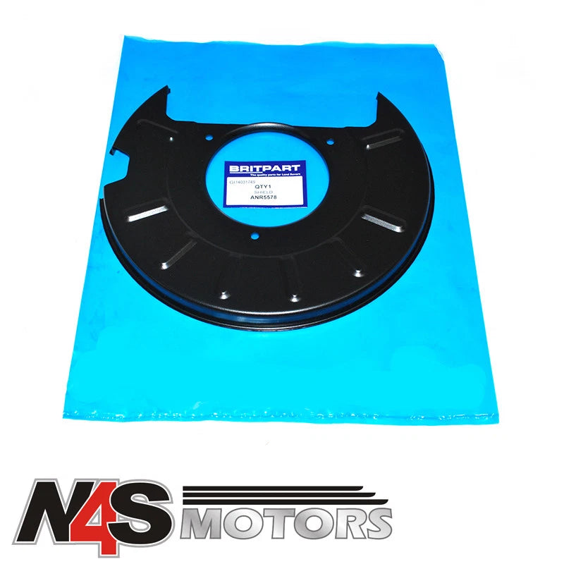 LAND ROVER FREELANDER 1996 TO 2006 FRONT RIGHT BRAKE DISC SHIELD OEM. ANR5578
