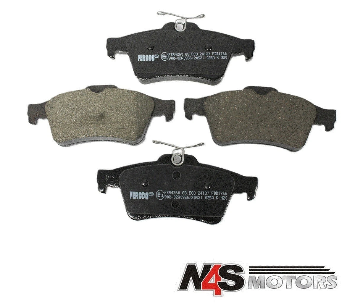 JAGUAR BRAKE PAD SET-REAR (326MM) X150;X250 PART- C2P26112-F /C2C27271/GDB2086FD
