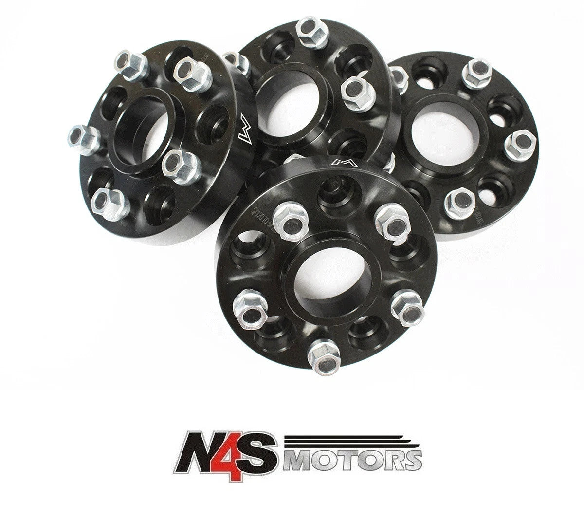 LAND ROVER RANGE ROVER P38 WHEEL SPACERS 30MM SET OF 4 BLACK. PART TF302B