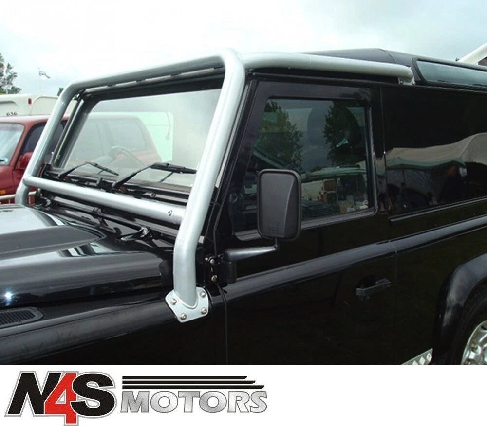 LAND ROVER DEFENDER 90/110 SAFETY DEVICES ROLL CAGE SILVER. PART RBL2303SSS