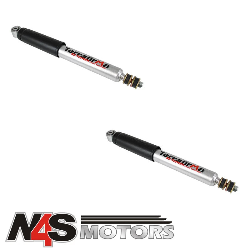 LR RR P38 1995 TO 2002 TERRAFIRMA ACCESSORIES TERRAIN FRONT SHOCK ASBORER 2 x PART TF125