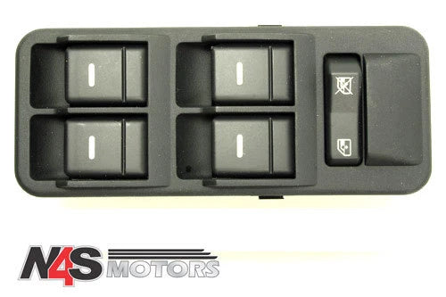 LAND ROVER DISCOVERY 3 DRIVERS DOOR SWITCH ASSEMBLY. PART- YUD501570PVJ