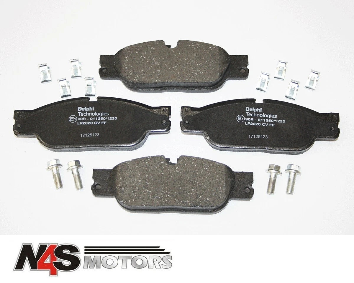 JAGUAR X308 (-4.2SC) FRONT BRAKE PAD SET FROM DELPHI. PART C2C23786-D