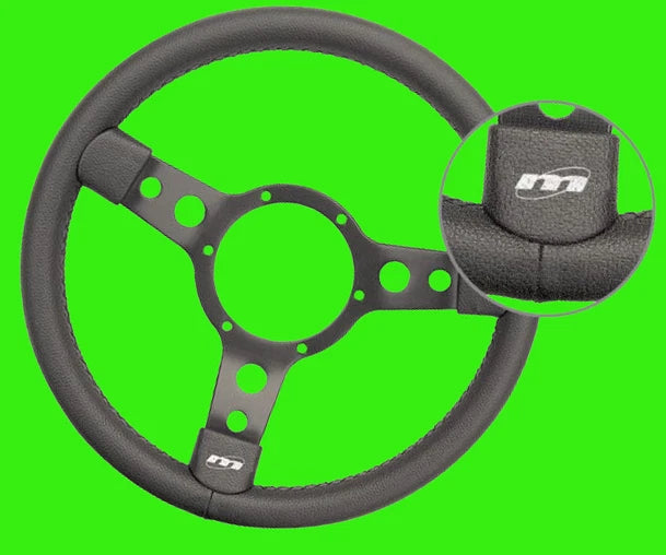 LAND ROVER DEFENDER 15” 3-SPOKE SPORTS STEERING WHEEL MOUNTNEY. PART DA4650