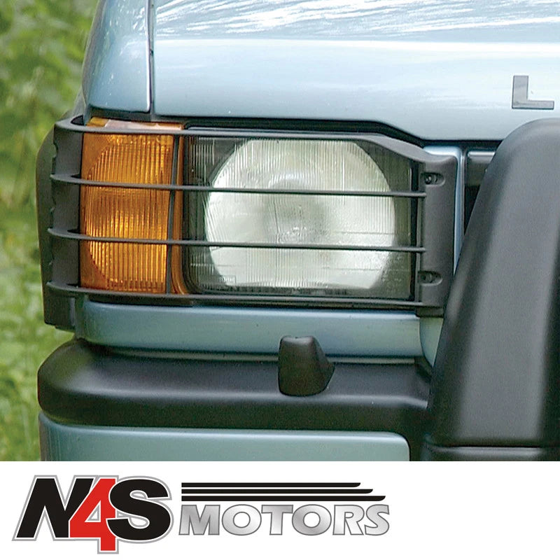 LAND ROVER DISCOVERY 2 UPTO 3A FRONT LAMP GUARDS PAIR. PART STC50026
