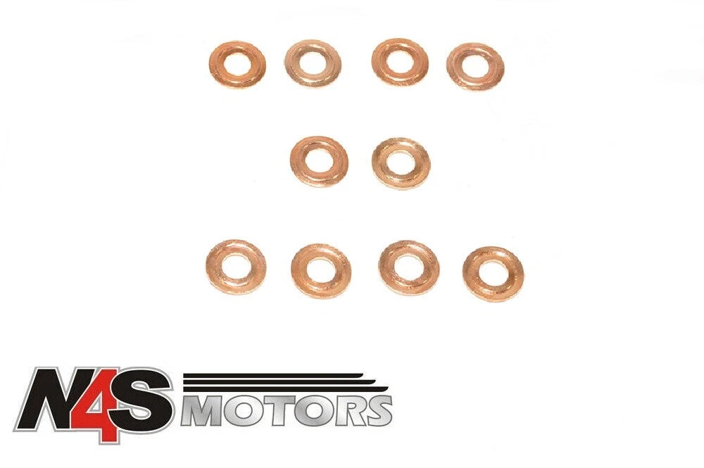 LAND ROVER DEFENDER 200/300TDI DIESEL SEALING WASHER . 10 X PART ERR4621